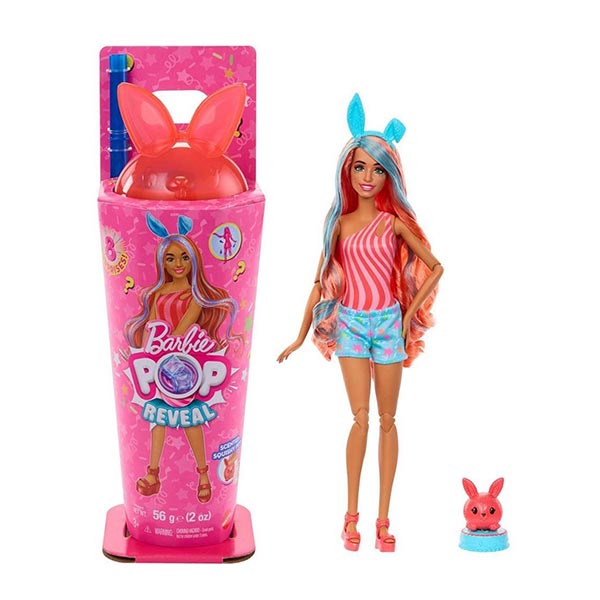 136377_1 MUÑ POP REVEAL D/ANIMALITOS JCN85 BARBIE - Imagen 1