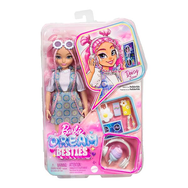 136384_1 MUÑ DREAM BESTIES DAISY JDD74 BARBIE - Imagen 1