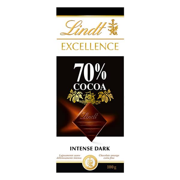 94376_1 Tableta de chocolate excellence dark 70% 100g - Imagen 1