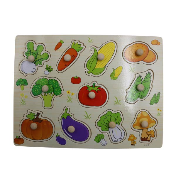 127924_1 Rompecabezas con bloques de verduras - Imagen 1