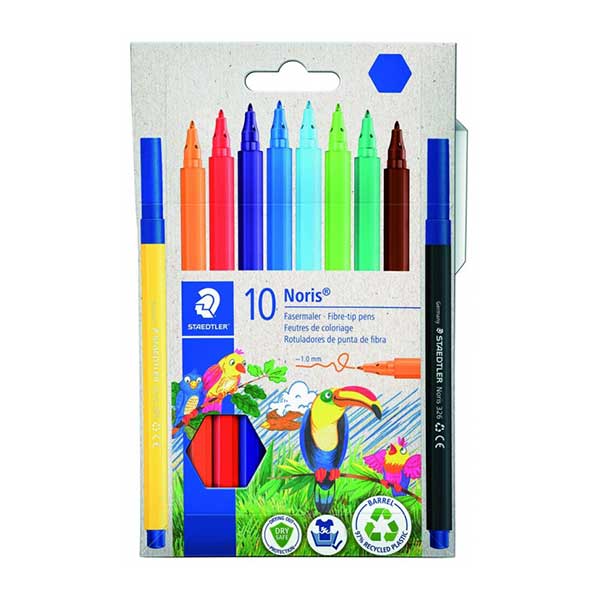 134187_1 MARCADORES 1.0MM HEXAGONAL 10U 326 C10 STAEDTLER - Imagen 1
