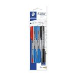 BOLIGRAFO PUNTA M BLISTER 6U SURTIDOS 430MSBK6D STAEDTLER