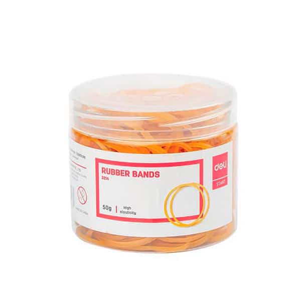 24278_1 Ligas paq 50g amarillas Deli. - Imagen 1