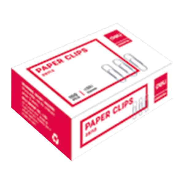24173_1 Clips Jumbo plateados 50mm 100 unds Deli - Imagen 1