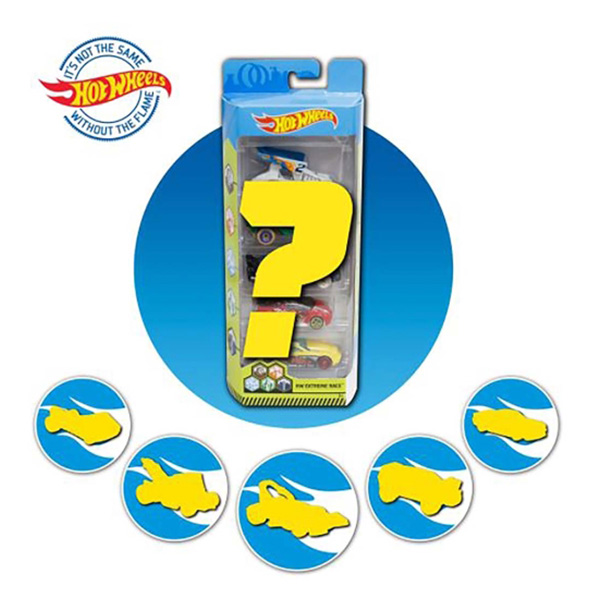 83061_1 Hot Wheels Set de 5 carros surt - Imagen 1