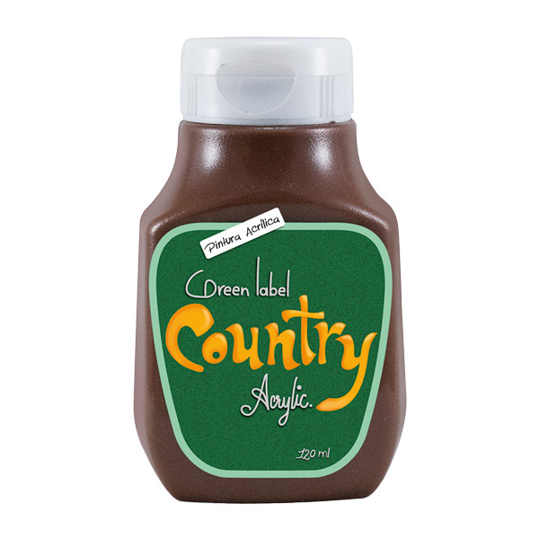13054_1 Acrílica chocolate 120 ml 114 Country - Imagen 1