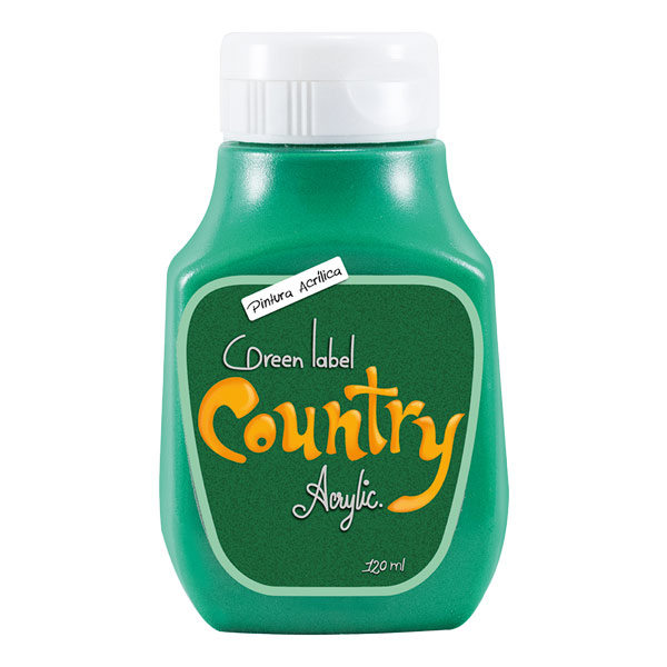 13061_1 Acrílica verde festivo 120 ml 121 Country - Imagen 1