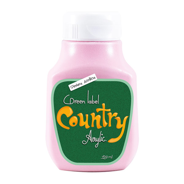 13076_1 Acrílica rosa bebe 120 ml 136 Country - Imagen 1
