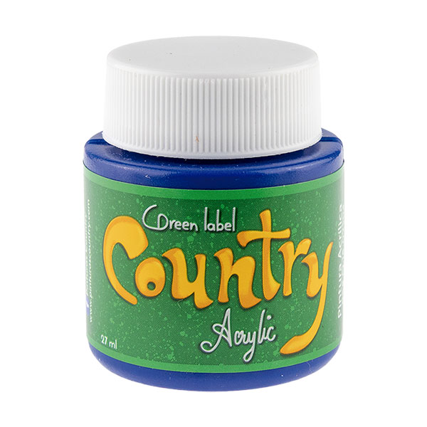 13182_1 Acrílica azul basico 27 ml 126 Country - Imagen 1