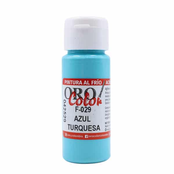 146776_1 Pintura acrílica azul turquesa pint-frio 60 ml - Imagen 1