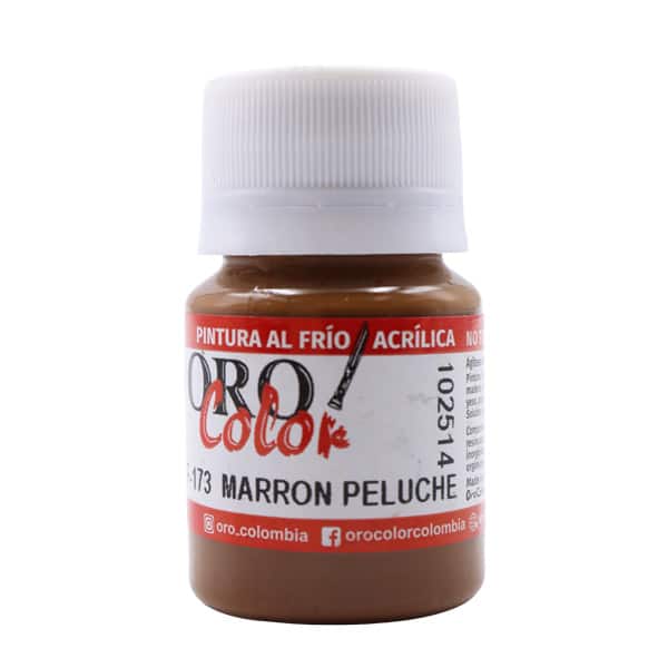 146739_1 Pintura acrílica marrón peluche 30ml - Imagen 1
