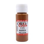 PINTURA ACRILICA MARRON PELUCHE AL FRIO 60ML F173-60 Oro color
