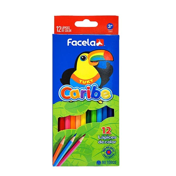 17350_1 Lápices de color hexagonal 12 unidades - Imagen 1