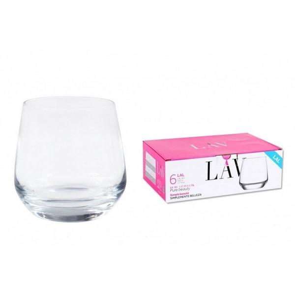 46861_1 VASO BAJO 345 ML 6 U LV-LAL361F LAV - Imagen 1