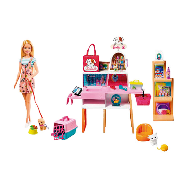 80372_1 Barbie Estate tienda para mascotas - Imagen 1