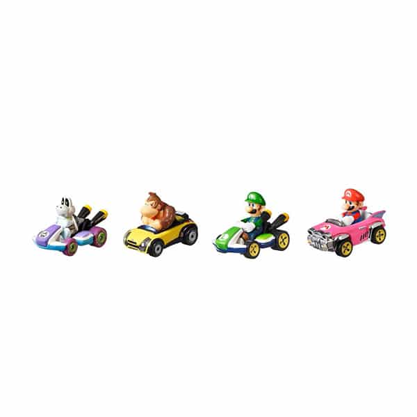 140353_1 VEH 4PACK MARIO KART SORP GWB36 HOT WHEELS - Imagen 1