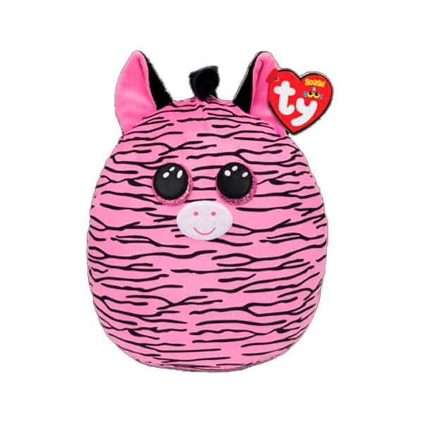 120323_1 PELU 10" ZOEY ZEBRA ROSA 39294 TY - Imagen 1