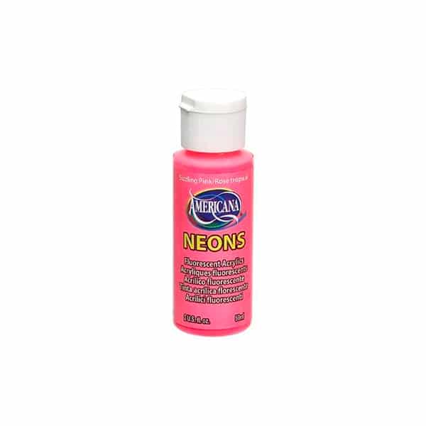 12928_1 PINTURA NEON ROSADO 2OZ DHS3 DECOART - Imagen 1