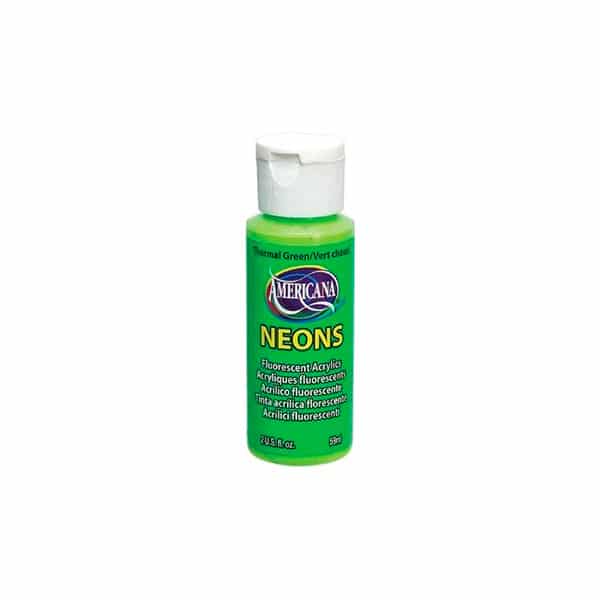 12930_1 PINTURA NEON VERDE 2OZ DHS5 DECOART - Imagen 1