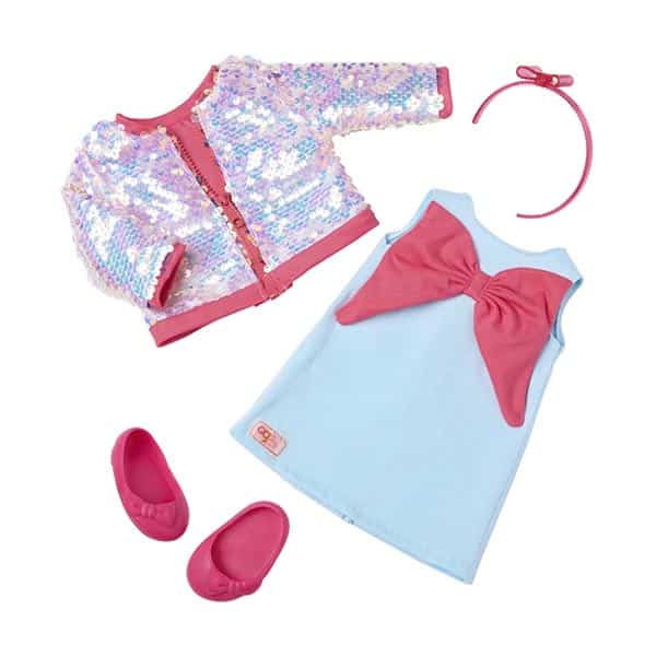141555_1 Accesorio para muñecas OG conjunto chaqueta con lentejuelas - Imagen 1