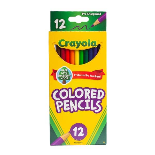 134445_1 LAPIZ COLOR LARGO 12U 40123 CRAYOLA - Imagen 1