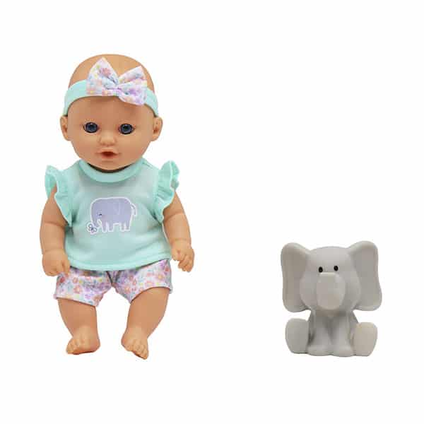 138234_1 MUÑ 10" BEBÉ C/ ANIMAL SURT 24415 DREAM COLLECTION - Imagen 1