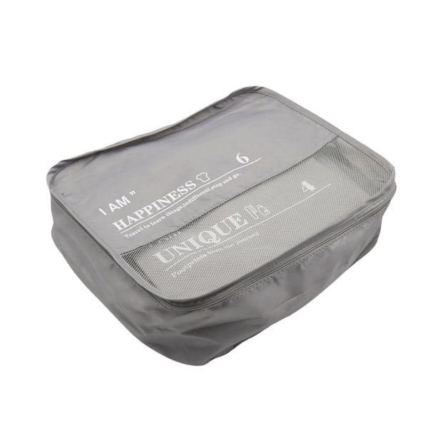 116644_1 SET P/VIAJE 6PCS GRIS 23UN0330-1 - Imagen 1