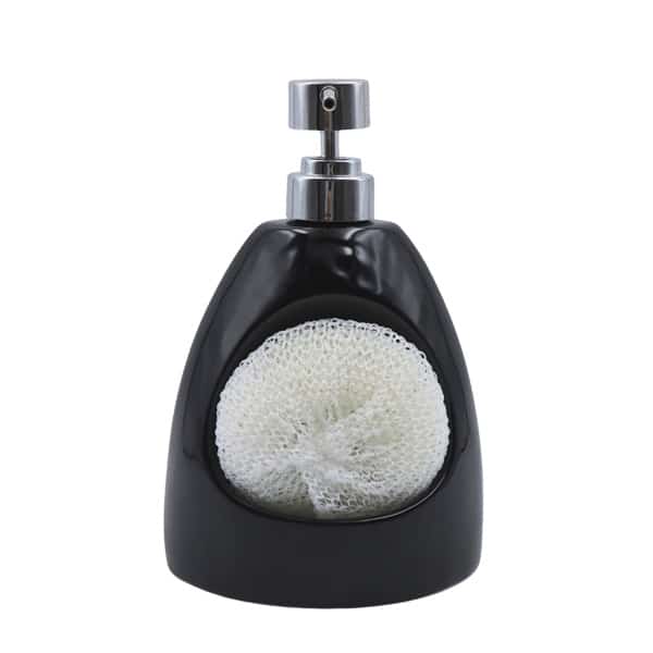 117090_1 Dispensador para jabón cocina negro - Imagen 1