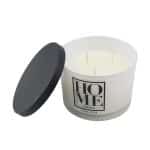 Vela en frasco 760g blanco - Imagen 2