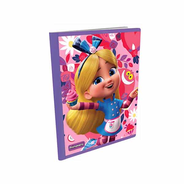 120150_1 CUADERNO COSIDO X100H RAYAS DISNEY JUNIOR 13026_006_Q100 Personajes - Imagen 1