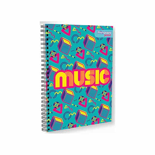 120225_1 Cuaderno de resorte 80 hojas Power 4 Primavera - Imagen 1