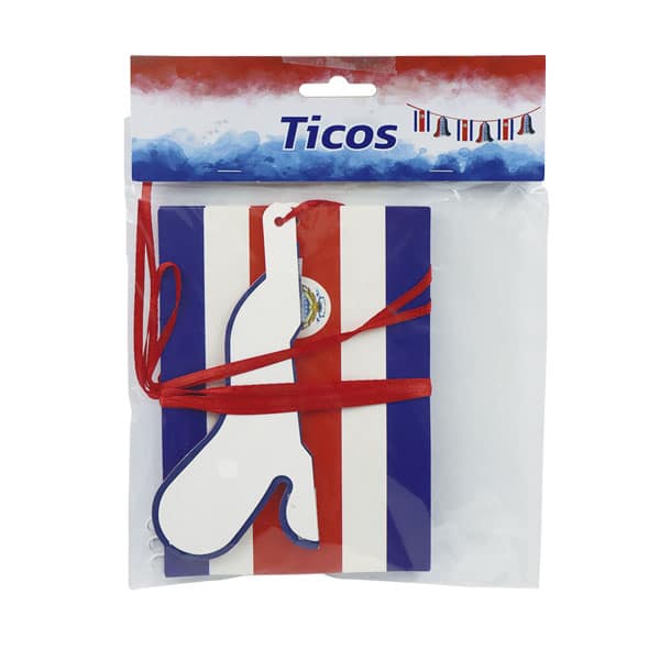 124379_1 GUIRNALDA BANDERA CAMPANA 2.2M 6PZAS FP003 Basic - Imagen 1