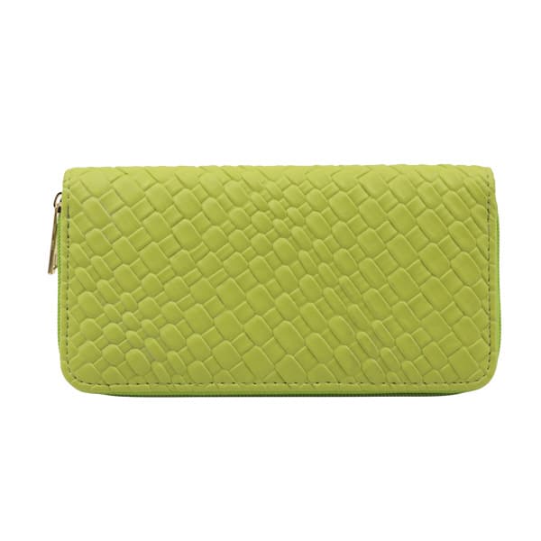 127693_1 BILLETERA VERDE LIMON P/ DAMA 24UN6157-3 BOGA - Imagen 1