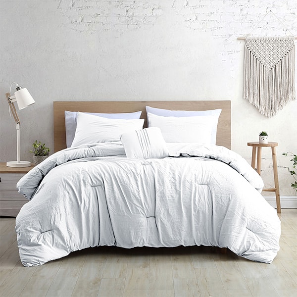 129475_1 EDREDON 4PC K BLANCO - Imagen 1