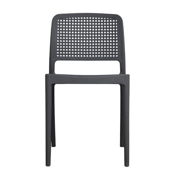 133474_1 SILLA PLASTICA GRIS D-1006B - Imagen 1