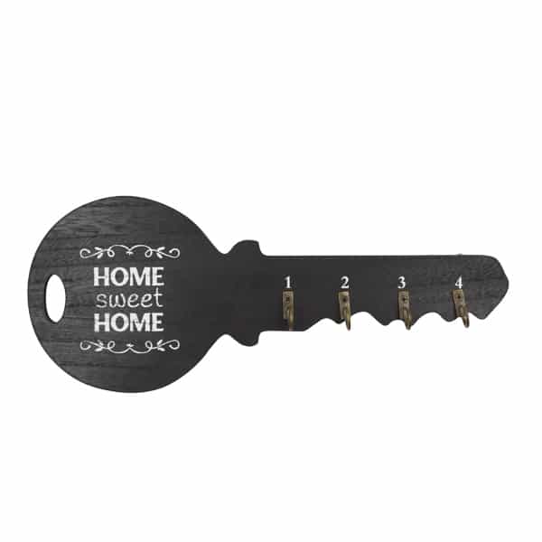 136483_1 COLGANTE PARA LLAVES NEGRO 25UNI0128 HOMESTYLE - Imagen 1