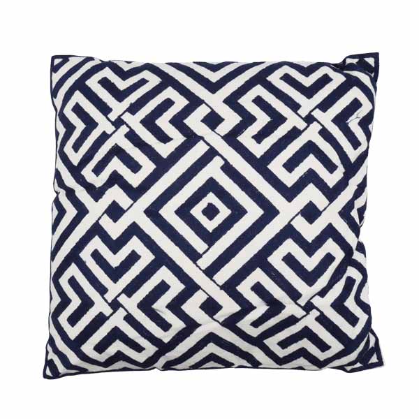 136958_1 COJÍN DECORATIVO AZUL 25UNI0795 HOMESTYLE - Imagen 1
