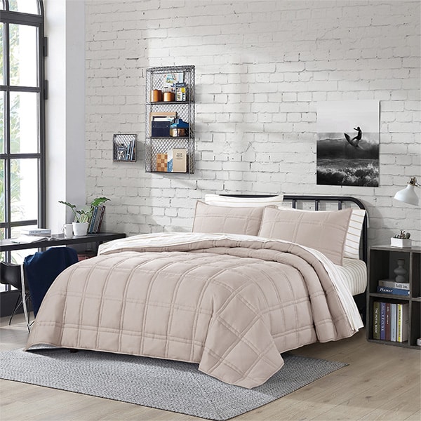 139833_1 EDREDON 7PCS F/Q BEIGE 25CMF7PQBE - Imagen 1