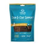 SNACK CHICKEN SKIN & COAT TREATS FL10