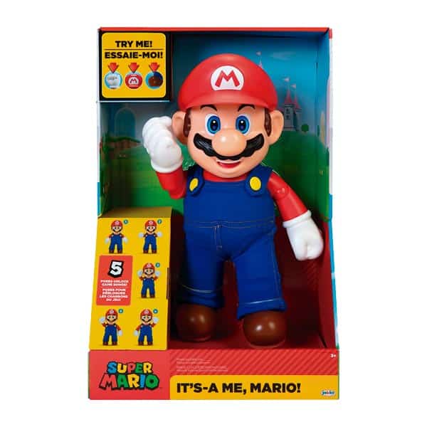 71430_1 FIG CON GESTOS SONIDOS 404304 SUPER MARIO - Imagen 1
