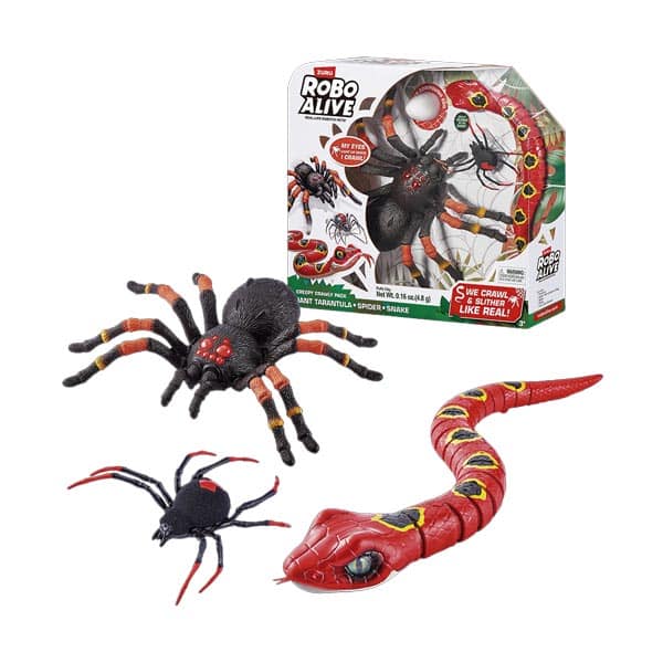 129457_1 SET FIG TARANT ARAÑA/SERP 7197 ROBO ALIVE - Imagen 1