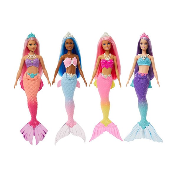 104315_1 MUÑ BAS SIRENAS SURT HGR08 BARBIE - Imagen 1