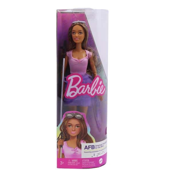 132308_1 MUÑ FASHIONISTA CIEGA HRH17 BARBIE - Imagen 1
