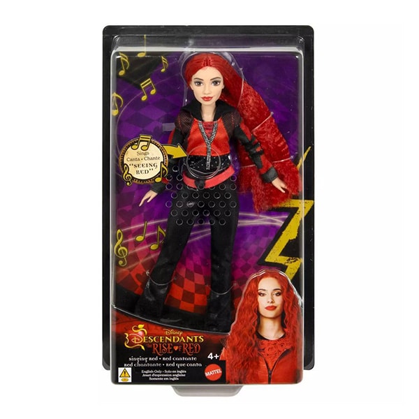 132321_1 MUÑ CANTANTE RED HWT96 DISNEY - Imagen 1