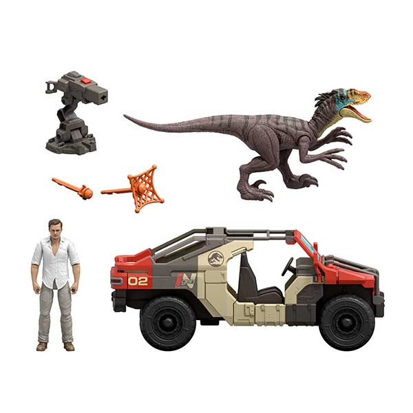 140398_1 VEH 24CM REBIRTH C/FIG JGB59 JURASSIC WORLD - Imagen 1