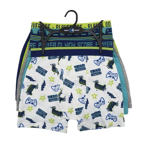 122957_1 SET 5 BOXER NIÑO L 12-14 737707BH5-Q609 Only Boys - Imagen 1