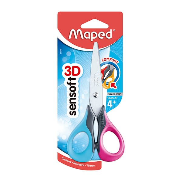 22809_1 TIJERA SENSOFT 13CM 69300 MAPED - Imagen 1