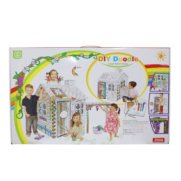 128121_1 CASITA D/CARTON P/PINTAR T3238-IK014 - Imagen 1