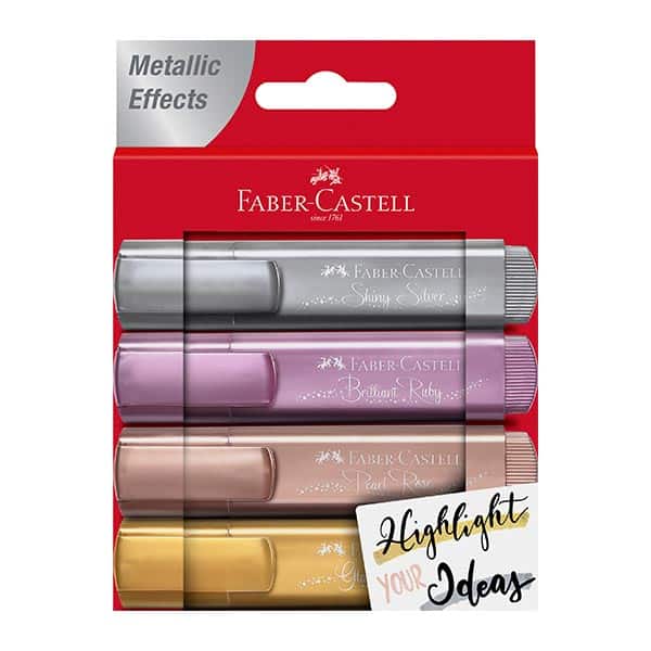 15212_1 Resaltador Textliner metálico blíster 4 colores Fa - Imagen 1