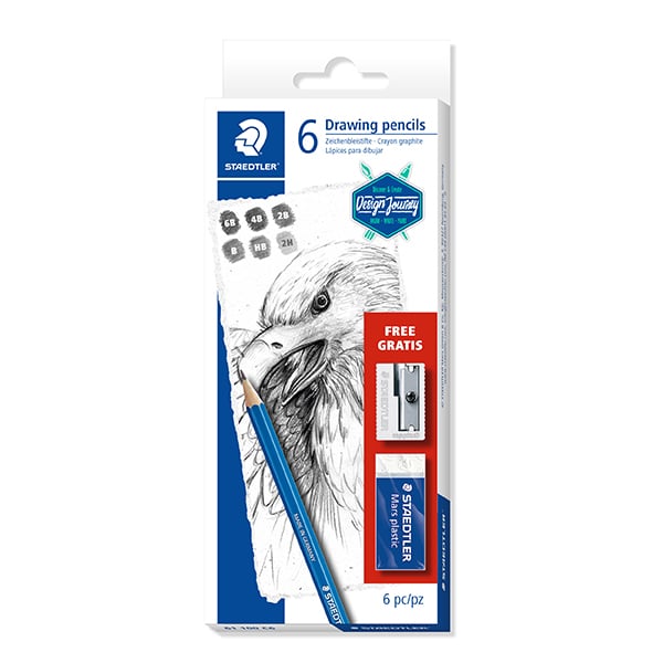 16998_1 STAEDTLER Lápiz Lumograph juego 100% PEFC - Imagen 1